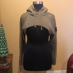 IVY PARK green cropped sweatshirt size small